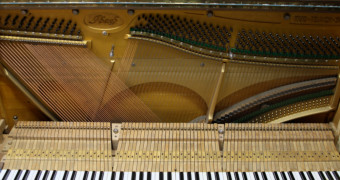 Ein Ibach Klavier vor der Komplettüberholung